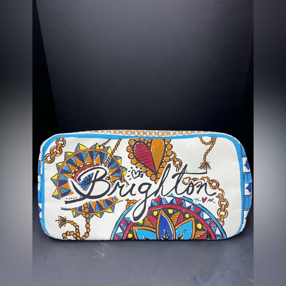 Brighton NWOT Limited Edition Believe In Love Canvas Tote Bag - Picture 9 of 15